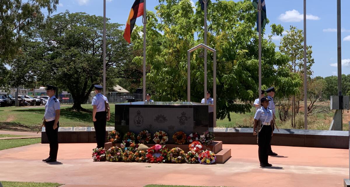 Katherine's Remembrance Day Commemorative Service. Picture: Katherine Town Council 