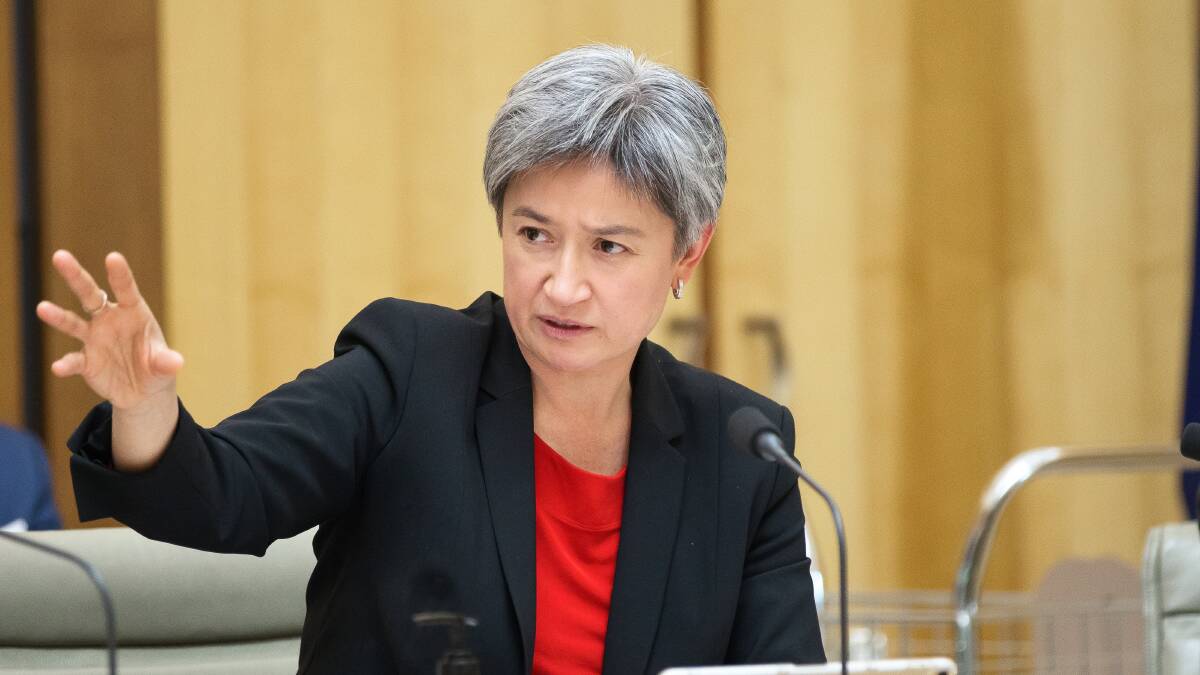 Penny Wong has dismissed the government's defence. Picture: Sitthixay Ditthavong