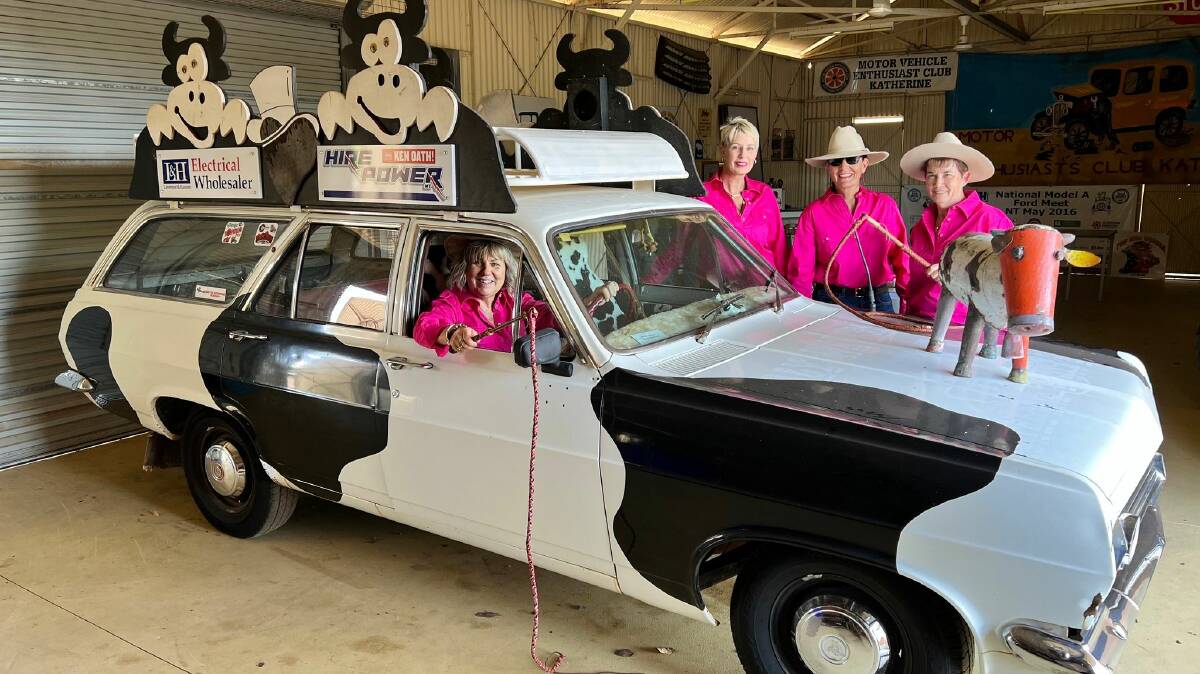 The Katherine Cowgirls will head off on a journey from the Macdonnell Ranges to Mindil Beach on August 26. Picture supplied.