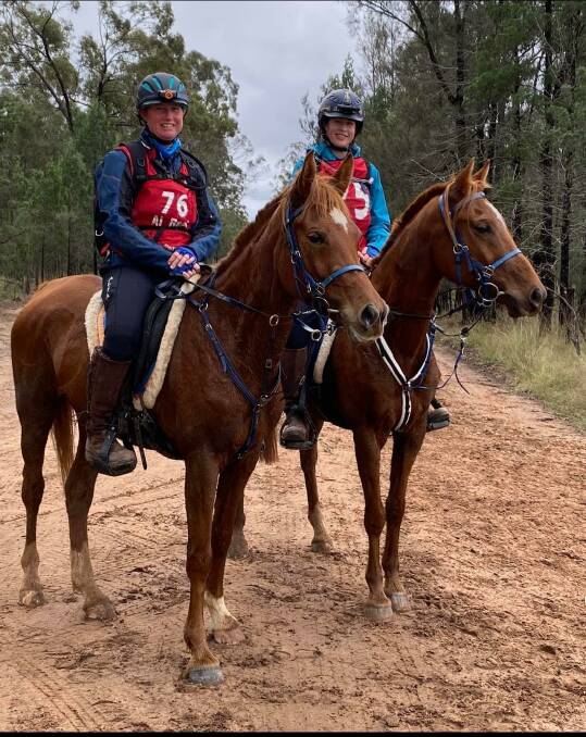 SOCKING IT TO CANCER: Jess Di Pasquale and Natalie Hall will race 1000km through the Mongolian Steppe to raise money for Sock it to Sarcoma. Picture: Jess Di Pasquale.
