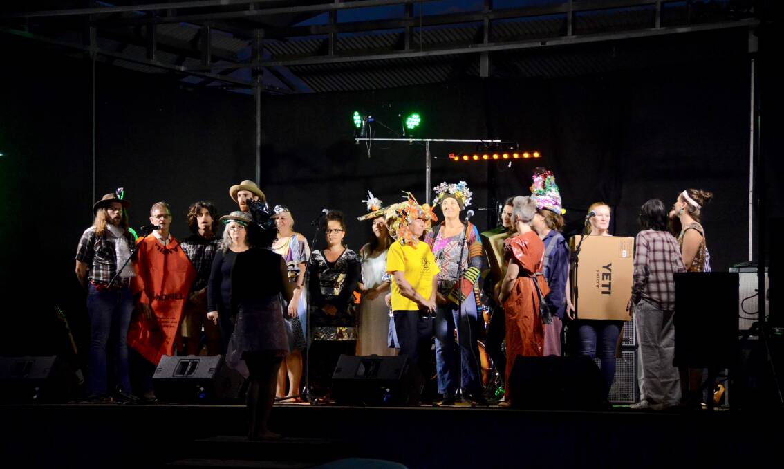 CHOIR: The Katherine Regional Arts community choir is set to perform again at the annual Junk Fest. Photo: Supplied.