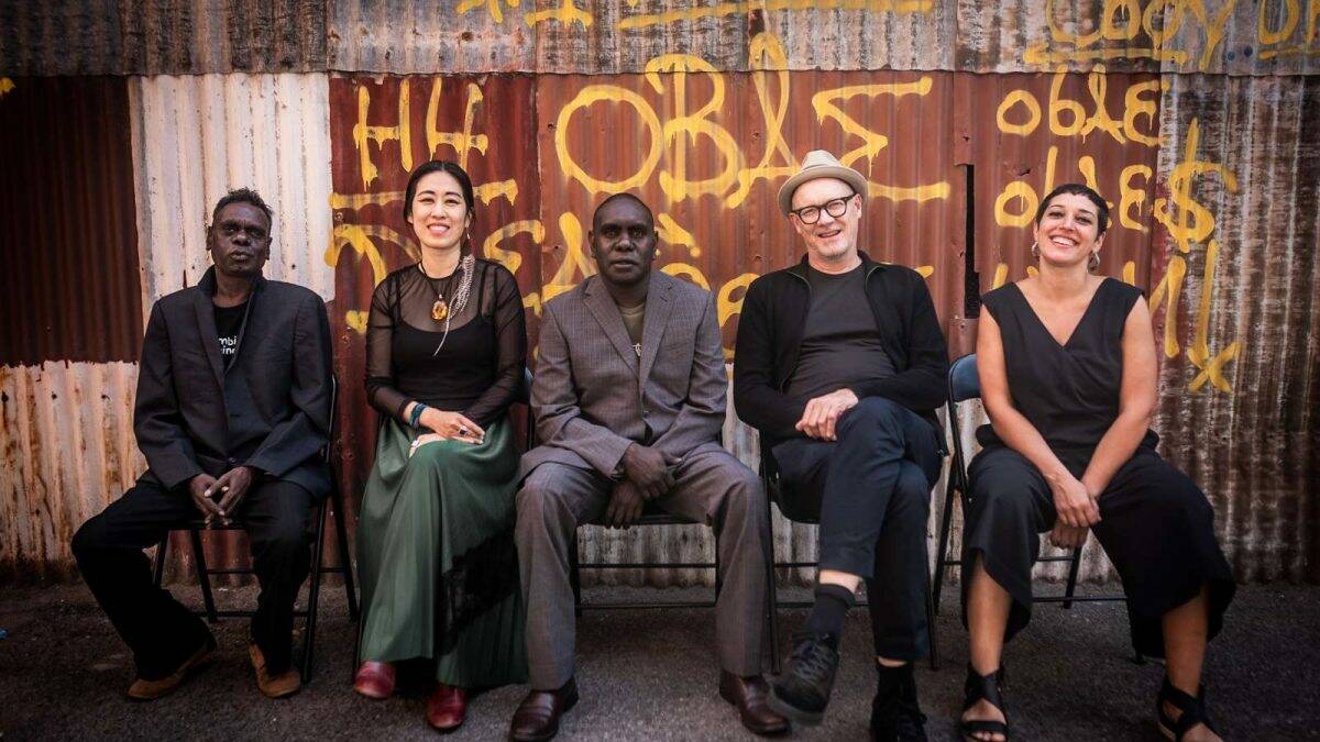 The Australian Art Orchestra will tour the Northern Territory this month, playing songs from their latest album titled 'Hand to Earth'. Picture Emma Luker.