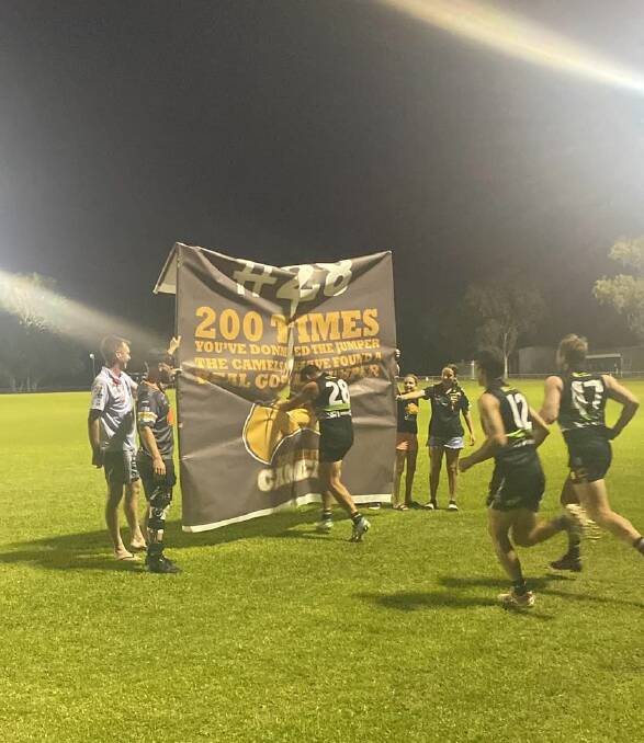 The Katherine Camels are headed into the BRFL finals with momentum after beating league leaders Ngukurr Bulldogs 66-60. Picture Katherine Camels Facebook.