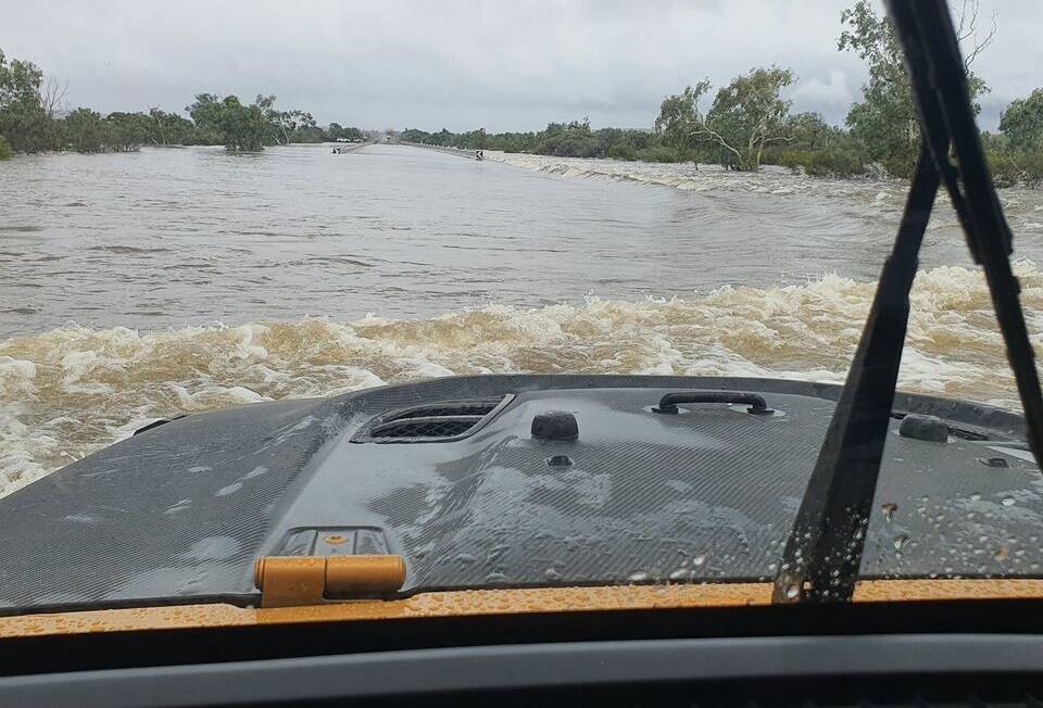 Only a month ago the Top End was cut off when flooding closed the Stuart Highway north of Three Ways. 