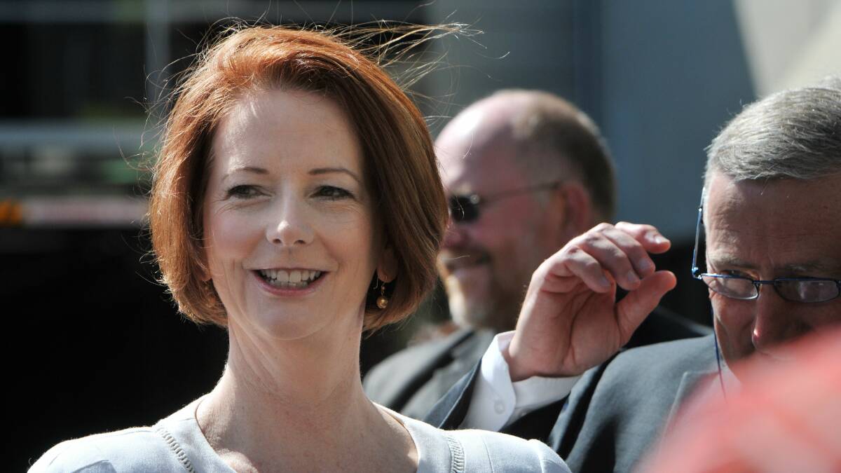 Former prime minister Julia Gillard. Picture by Scott Gelston