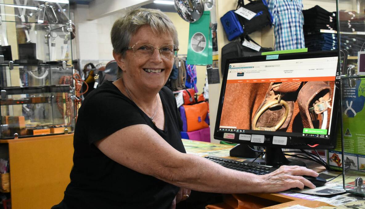 Julie Newton, the owner of The Top Saddlery, said her online store is 'vital' to the business. 