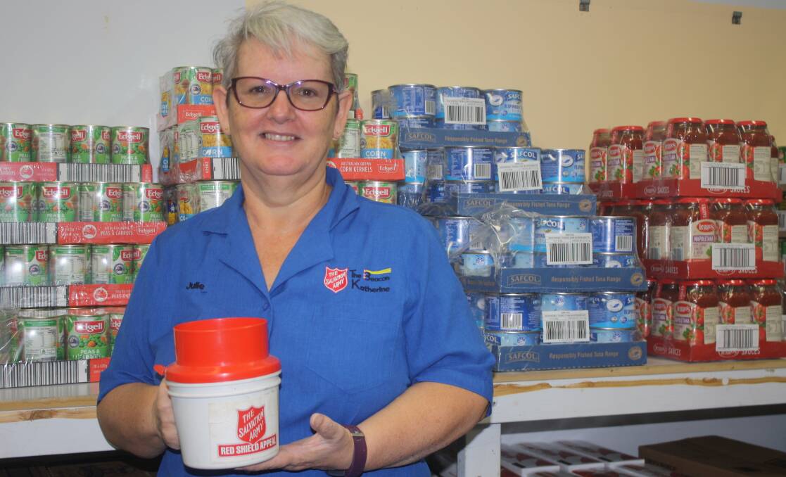 INCREASED DEMAND: Captain Julie Howard will be raising funds this weekend for The Red Shield Appeal, which will help provide more assistance to people in need.