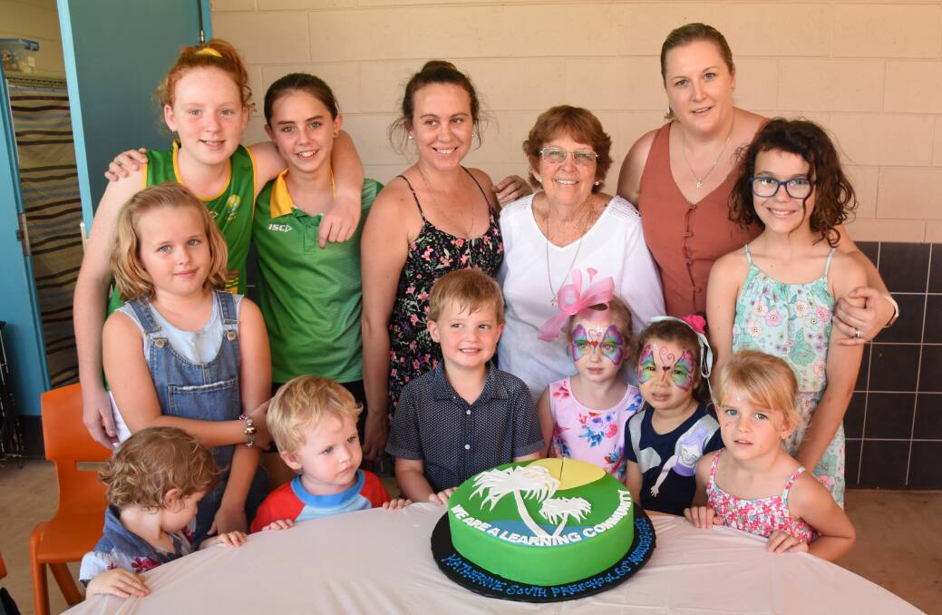 Katherine South Preschool current and former students and staff celebrate 60 years. 