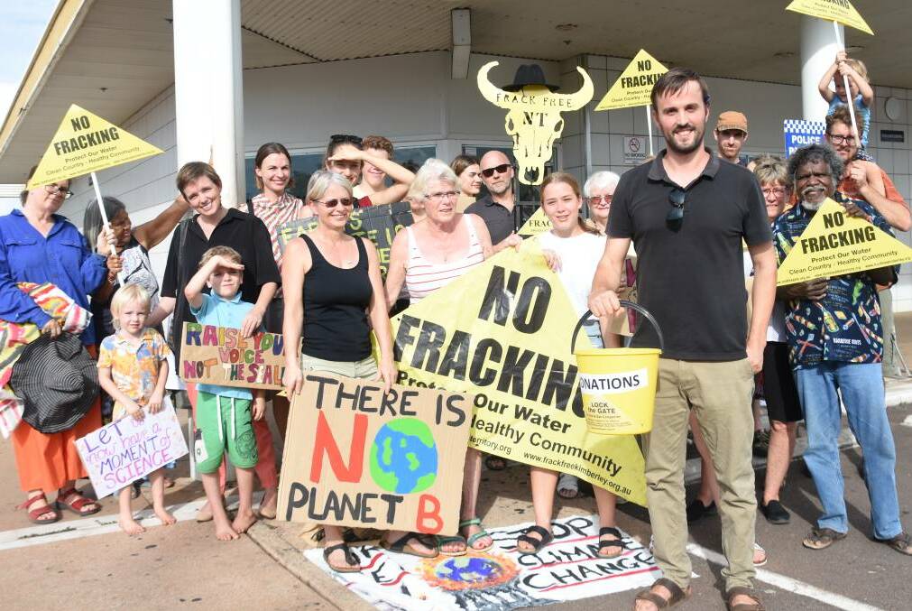 A small contingent of Katherine activists are in a race against the clock to expose the costs of fracking in the Northern Territory. 