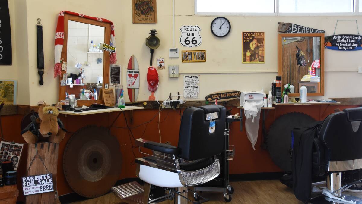 The Barber Shack has been running in Katherine for 18 years and caters to both women and men. 