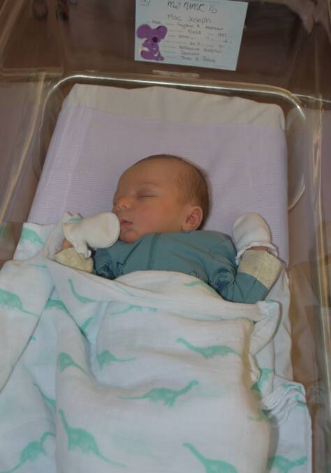 NEW BORN: Mac Mills was born at Katherine Hospital on October 9 at 6.07pm. 