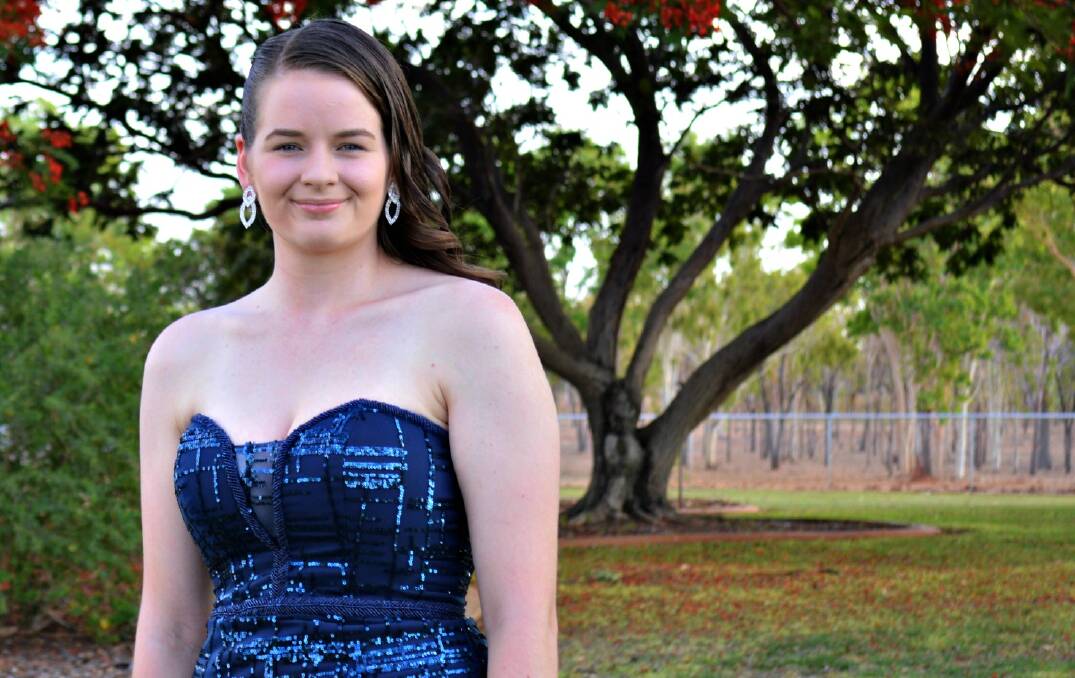 Already laden with stacks of awards, St Joseph Catholic College's 2019 co-school captain, Katie Lander, is on her way to winning one of the NT's most prestigious youth honours. Picture: Supplied. 
