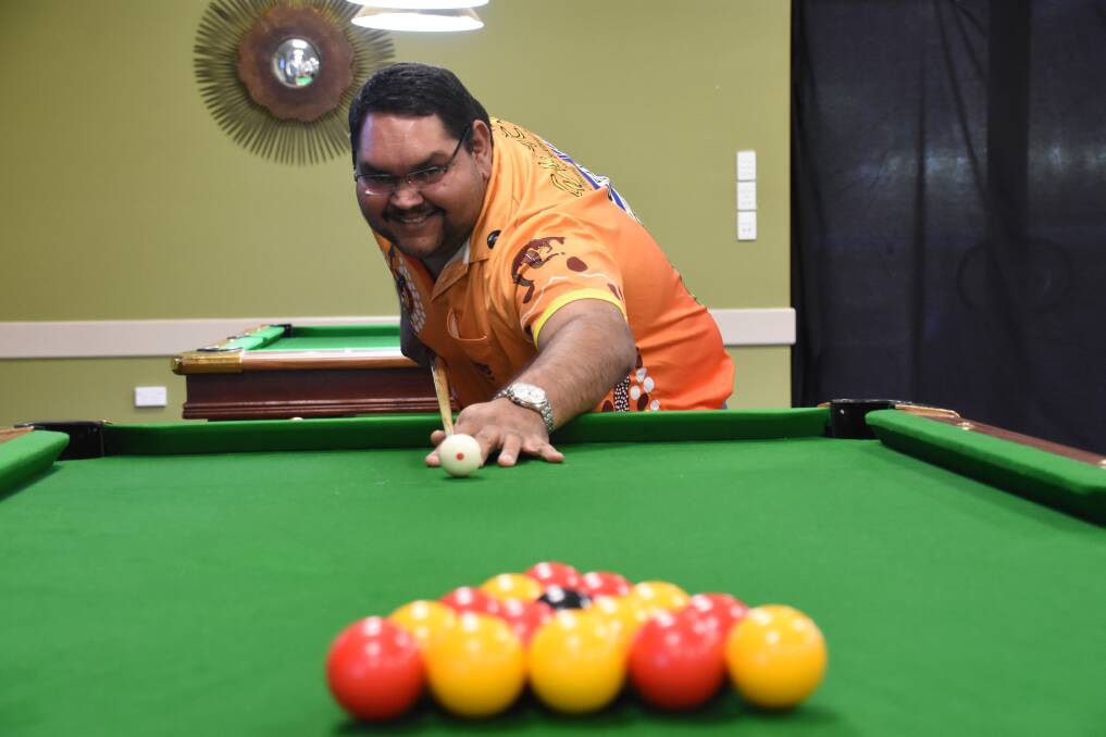 CHAMPIONSHIPS: President of the Katherine Eightball Association, Keegan Williams, and his team of 21 will be competing against Litchfield, Alice Springs, Tennant Creek and Darwin over five days. 