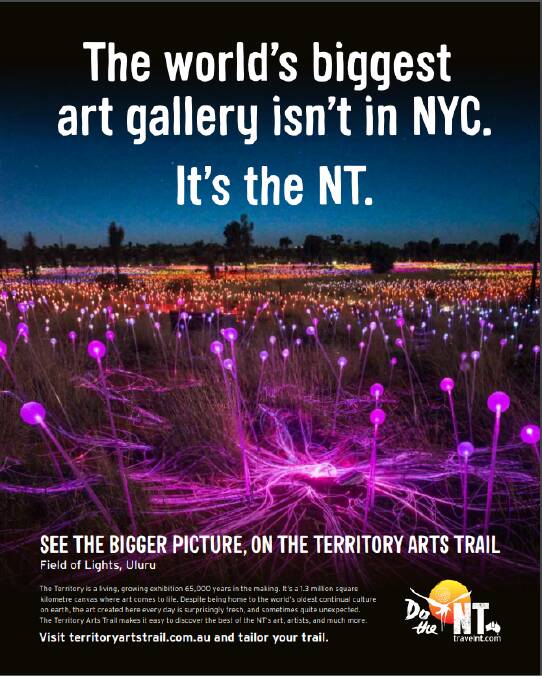 New video will promote NT as ‘world’s biggest art gallery’