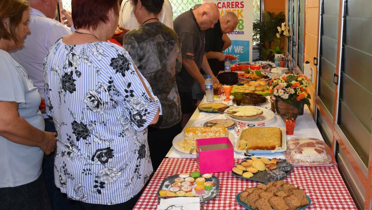 RECOGNISING CARERS: Coordinator of Red Cross Kalano Flexible Care, Sue Pszkit, puts on a morning tea every year to celebrate carers in the community.