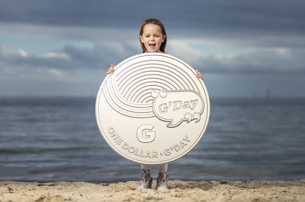 The coins are marked to celebrate all things iconic to Australia: the meat pie, a boomerang, Vegemite, and a Hills Hoist, just to name a few. Picture: Supplied. 