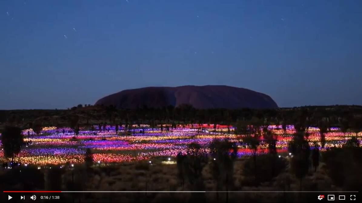 The new campaign includes music by Alice Springs’ musician David Crowe.