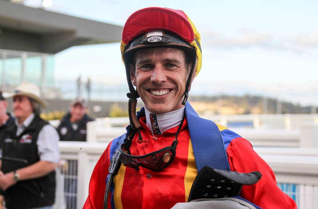 Jockey Chris Symons is making a mark on and off the track raising awareness for Dolly's Dream. 