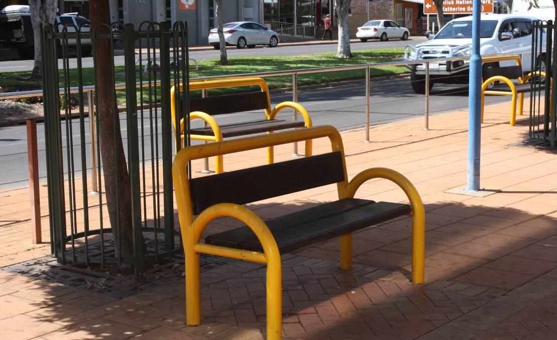 The NT government has said it is planning to upgrade Katherine's street furniture. 