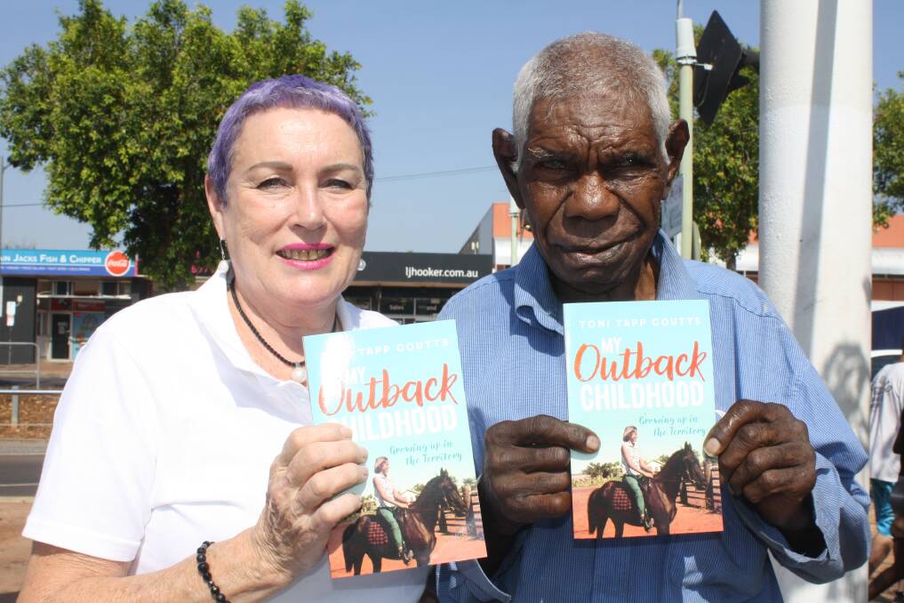OUTBACK MEMOIR: Toni Tapp-Coutts has just released her third book. Ms Tapp-Coutts grew up with Horace Sambo (pictured) on Killarney Station. 