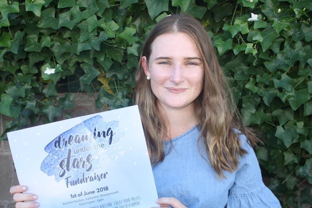 COMMUNITY SUPPORT: Isabella Leonhardt, along with a team of local family and friends, are organising Dreaming Under the Stars to raise money for charity, Dolly's Dream.  
