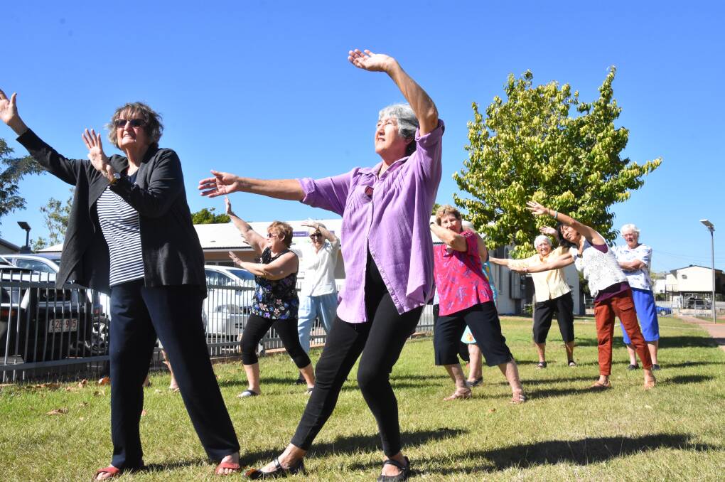 Senior citizens in Katherine are looking forward to mastering the art of tai chi. 