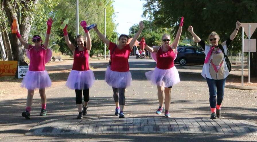 RUN FOR A CAUSE: Hundreds participate in the annual Mother's Day run to raise vital funds for breast cancer research. Picture: Lauren Reed. 
