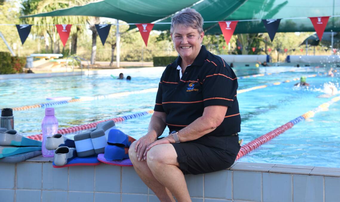 Coach Pru Ducey, made the decision to switch from competitions to teaching and has never looked back. She says she loves watching young people develop as swimmers and people. 