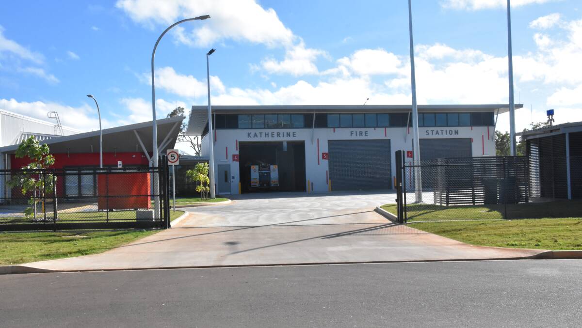 READY: The new and modern fire station was built rapidly over the wet season, when below average rain was recorded. 