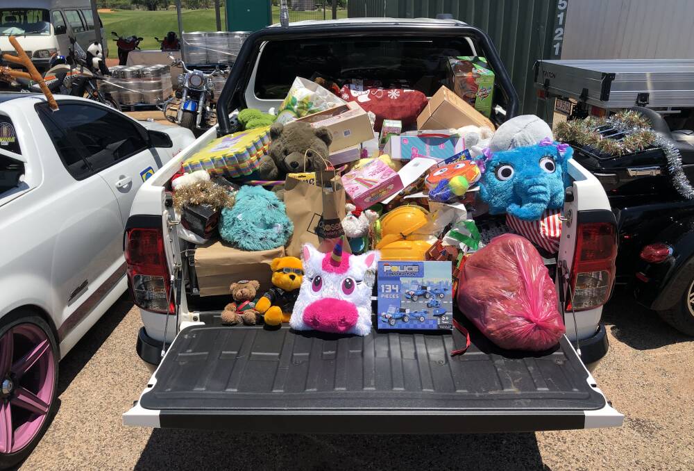 DONATIONS: Katherine residents rallied together to donate hundreds of toys to take the sting out of Christmas for those struggling. Picture: David Reed. 