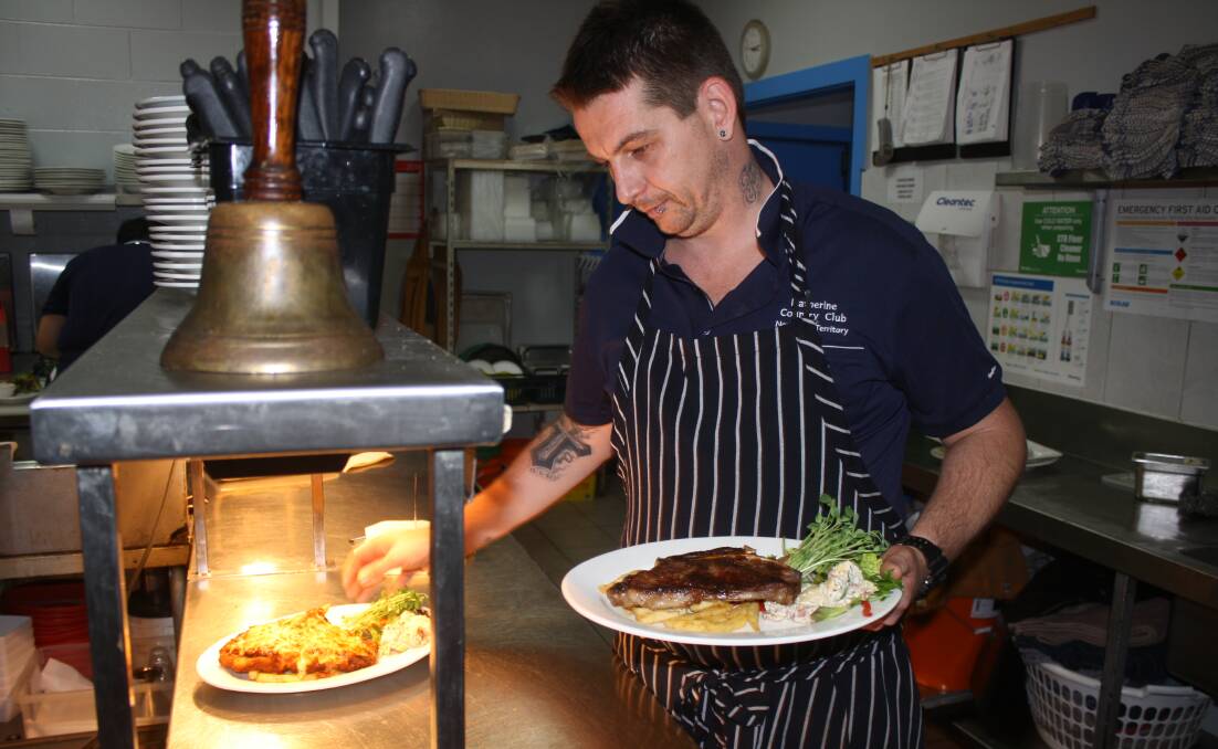 YES CHEF: Graham Bumford, recently named best chef in the NT.  