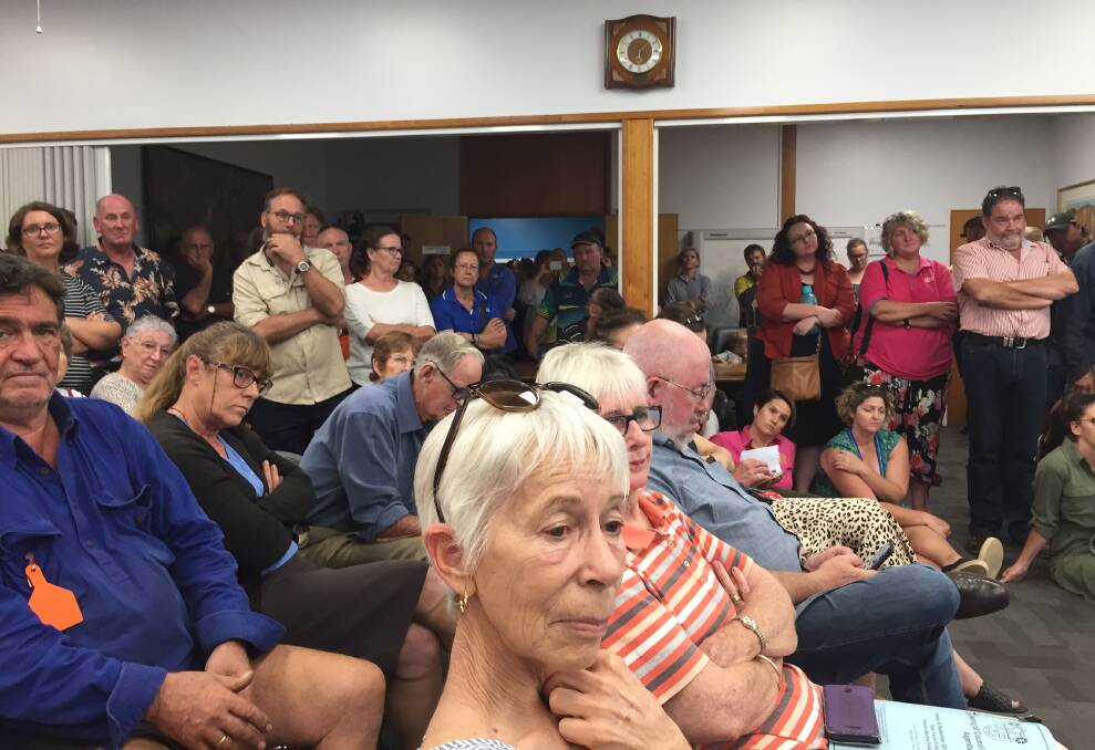 It was standing room only at council chambers last night as the community showed their full support in saving the Katherine Museum. 