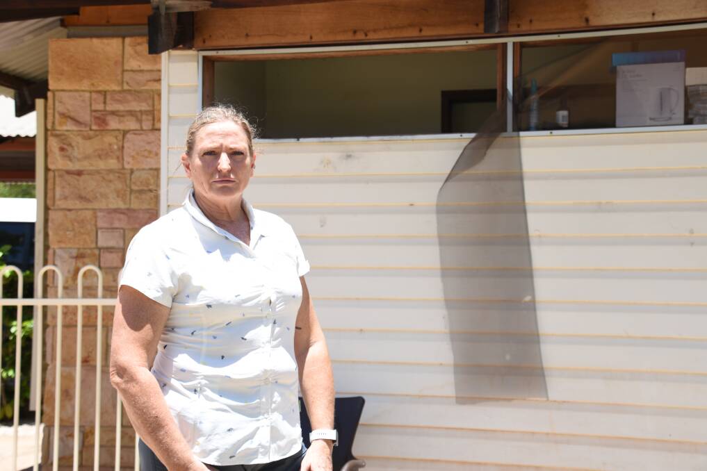Elizabeth O'Connor, the manager of Australian Regional and Remote Community Services, said offices were left in chaos after vandals broke in through windows. 