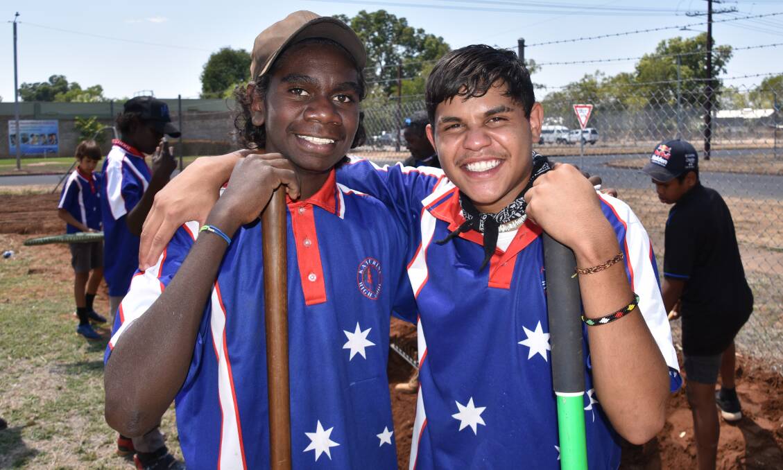 Dimitrius Redford and Thomas Bonner are just two of the Katherine High School students benefiting from the Pathways Program. 
