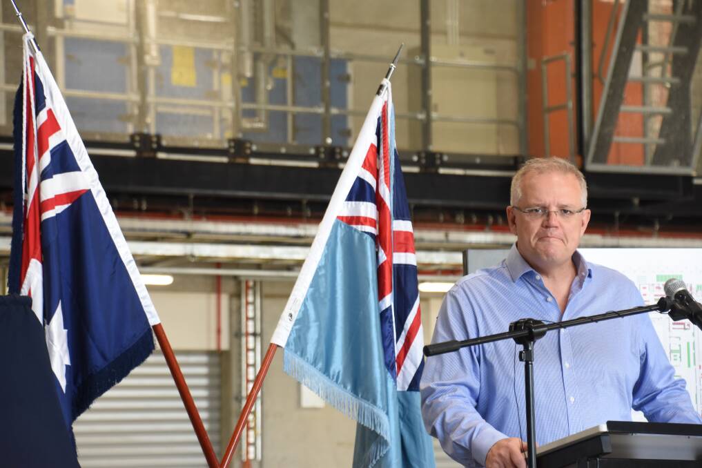 Prime Minister Scott Morrison announced a $1.1 billion investment for Tindal on Friday and opened the new Air Combat Capability facility. 