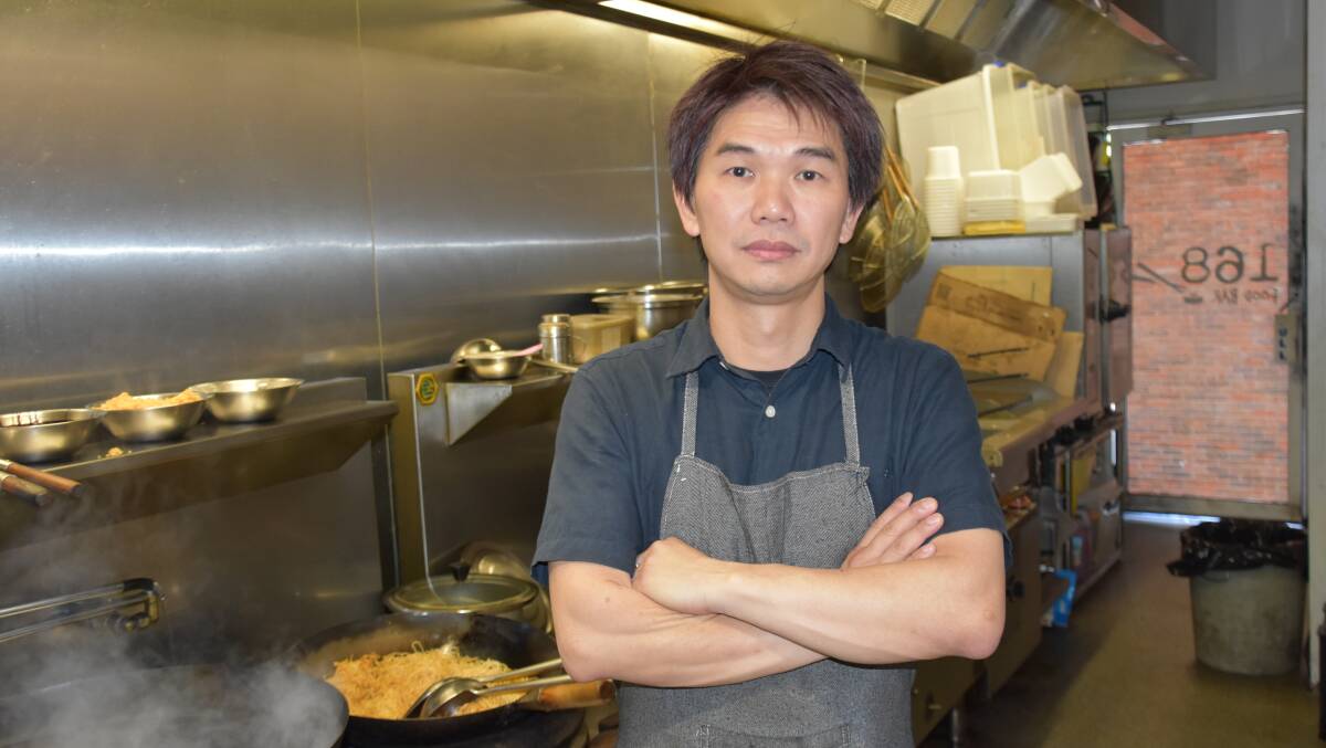 UNSAFE: 168 Asian Food Bar and Cafe owner Ricky Gov said he feels unsafe in his town. 