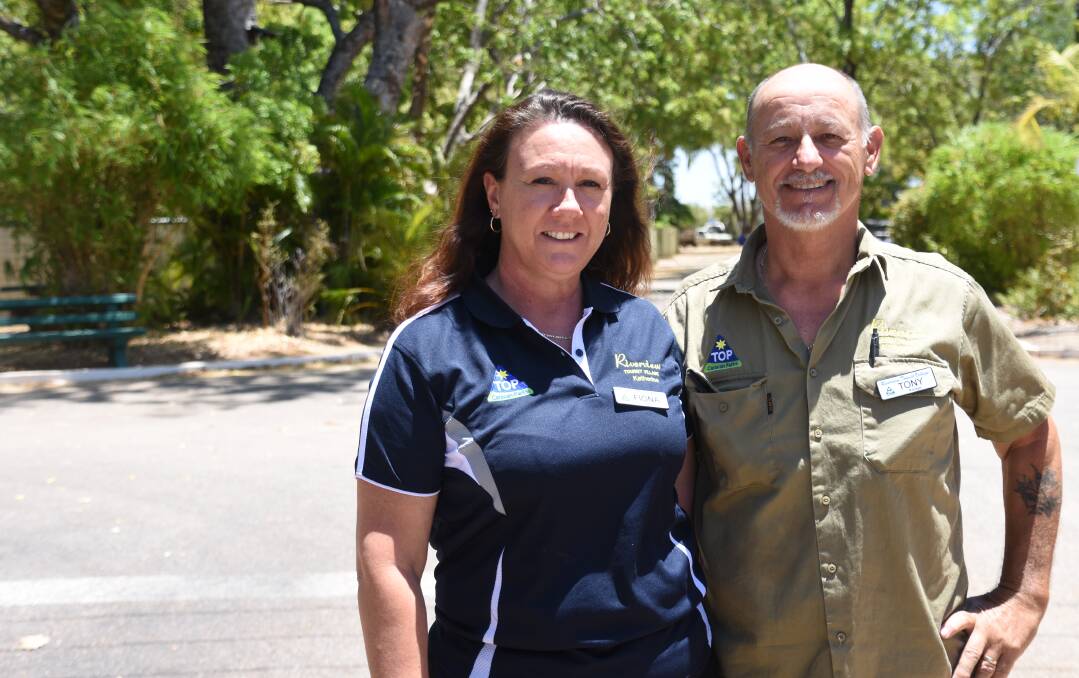  Tony and Fiona Young are the new managers of Riverview Motel and Caravan Park. 