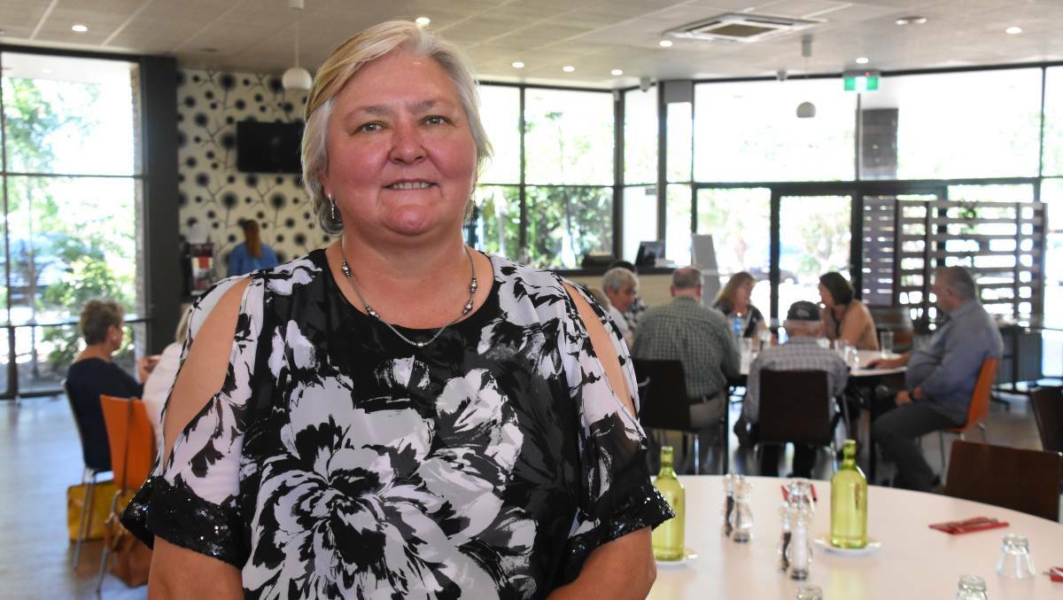 Senator for the Northern Territory Dr Sam McMahon at a lunch in Katherine last year in June where sh discussed her new role and how she came to be elected.
