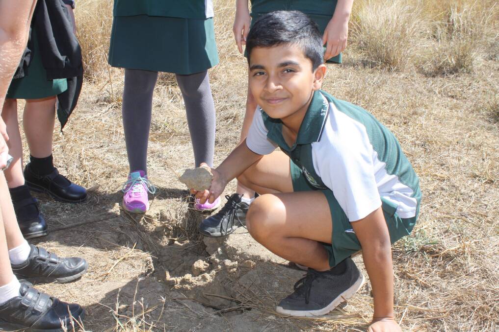 NEW DISCOVERIES: St Josephs' student Allen Biju is learning about the environment with real life expeditions. 