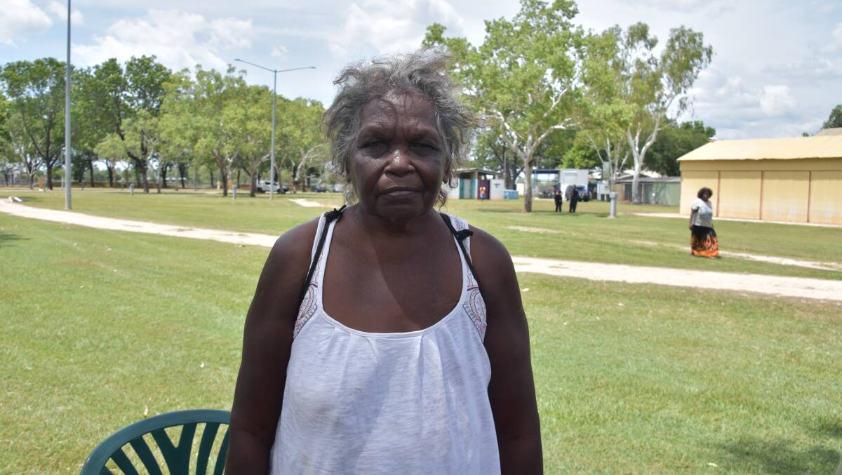 Mazie Mirniyowan from Numbulwar  said she is worried her community will be destroyed by cyclone Trevor. 