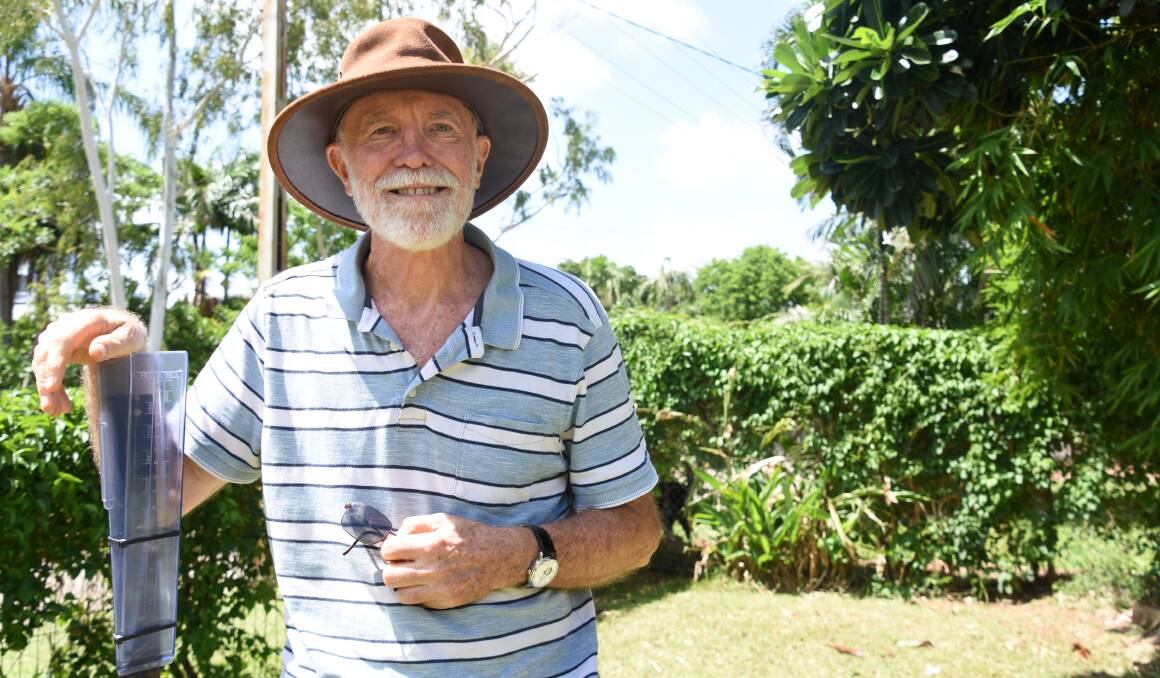 STRUGGLE: Weather enthusiast Jim Mathieson said he is worried the lack of rain this wet season will make for a tough year ahead. 