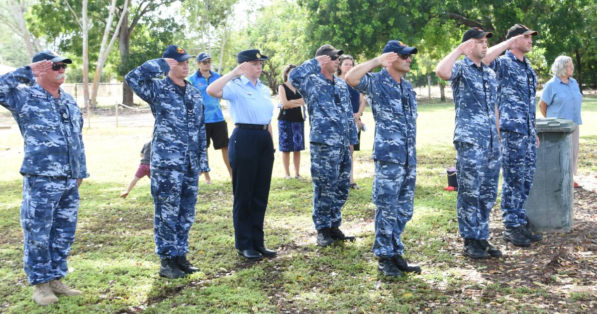 Members of RAAF Base Tindal attended the 77th Anniversary of the bombing of Katherine. 