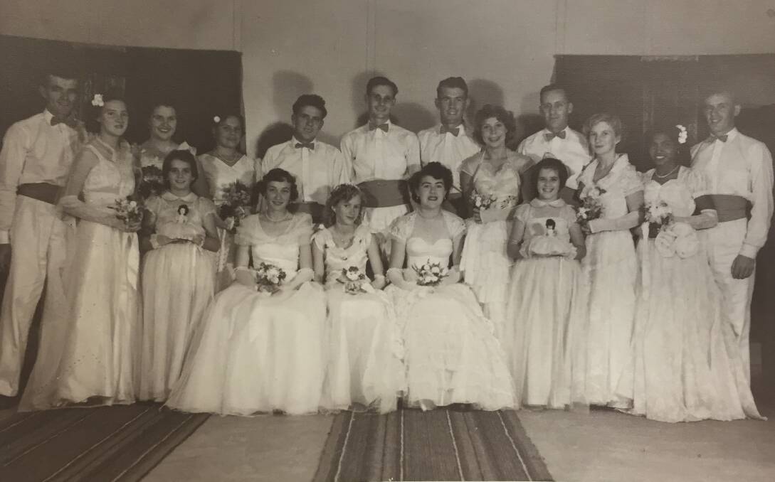 One of the first debutante balls is believed to have happened on May 28, 1954. Picture: Supplied. 