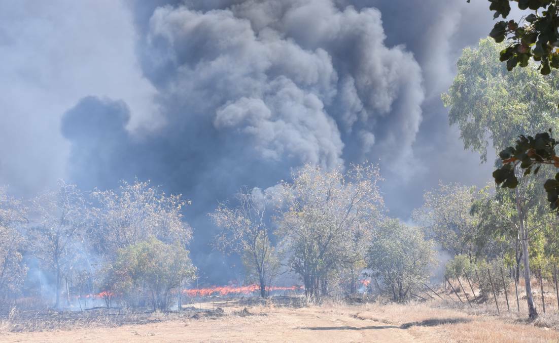 Firefighters have not been able to determine the cause of the fire, which blazed through bush land from about noon on Monday, July 1.