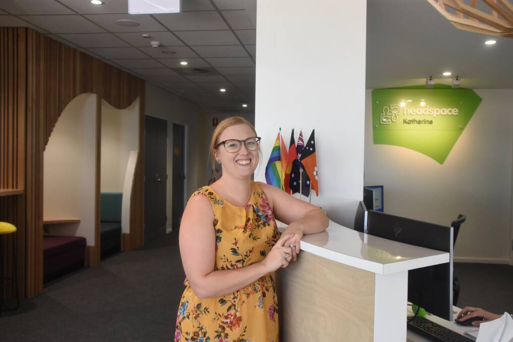 Centre manager Tiarah Hunkin at the new Headspace on Katherine Terrace. 