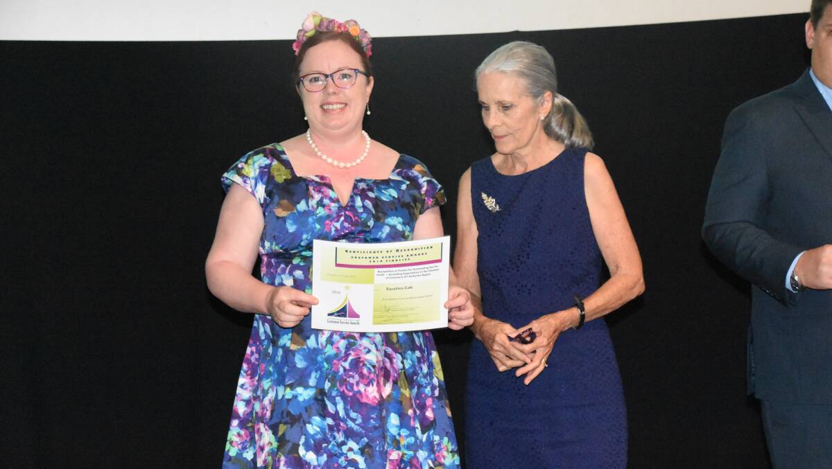 Katherine Isolated Children's Services was awarded for their excellent service to the community. 
