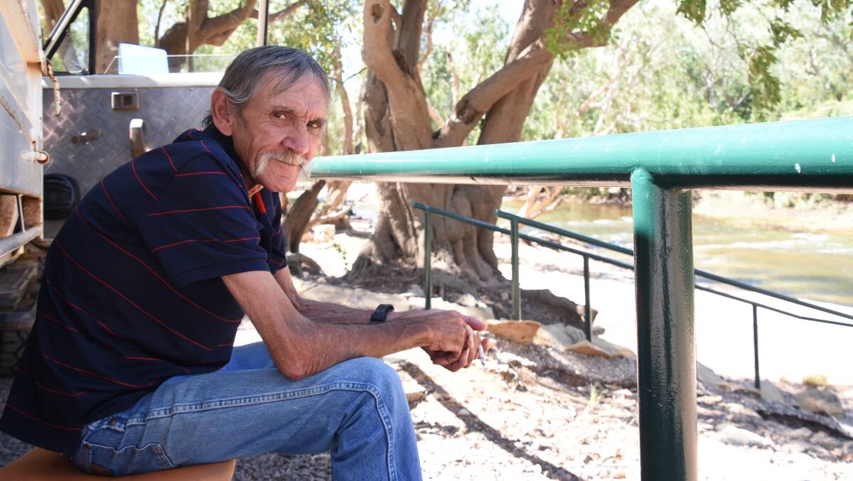 Keith Dawson is a regular at the popular tourist spot. Years ago, it was common to swim in the river, he said, but now most people from the area know about the dangers. 