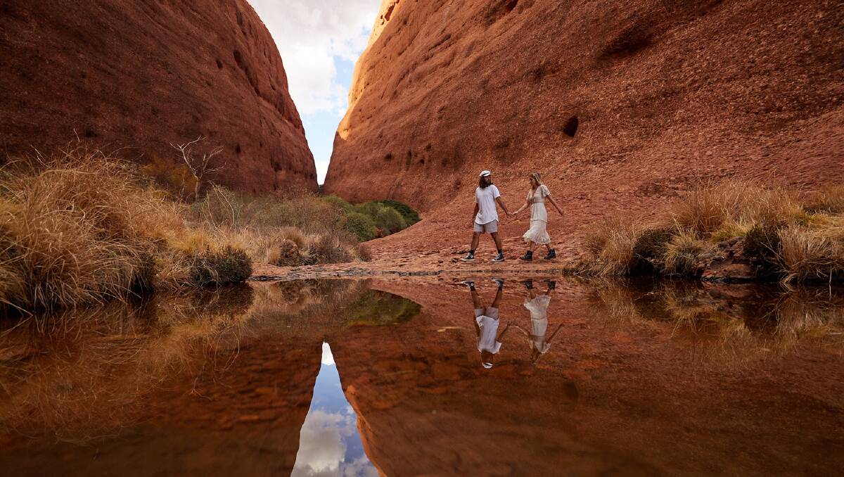 The NT Government is hoping social media heavy-weights will attract more visitors to the NT. Picture: Matt Cherubino. 