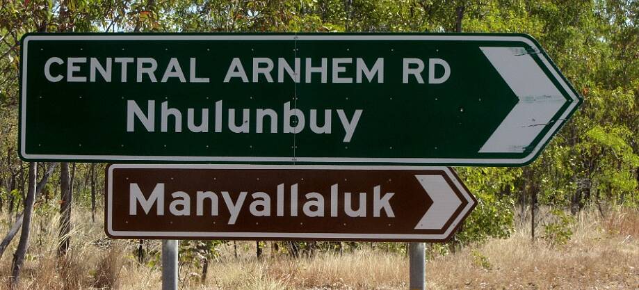 With a population of about 4000, Nhulunbuy is more than 700km from Katherine. 