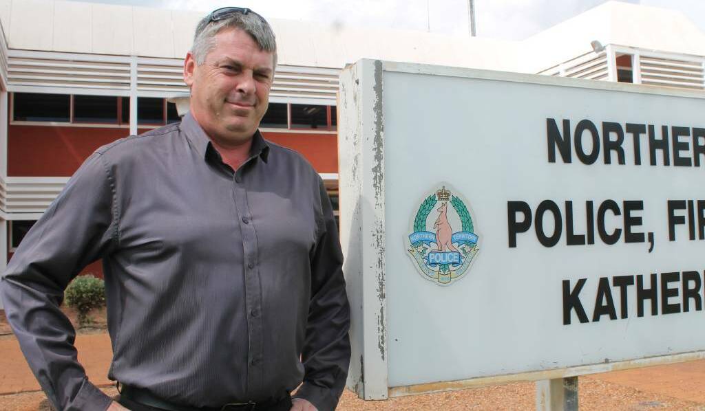 PREVENTATIVE WORK: Detective Senior Sergeant Mark Malogorski said police want Katherine residents to support the Lock It or Lose It campaign.